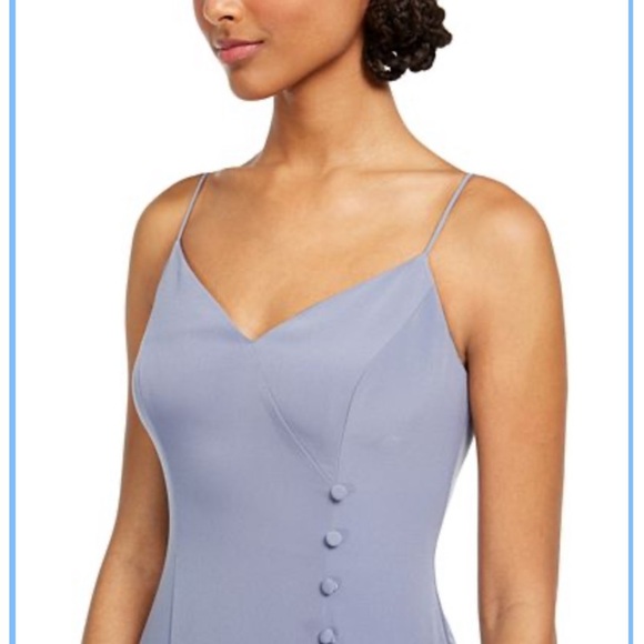 NWT Adrianna Papell Ruffled Button Mermaid Dress - Picture 4 of 9